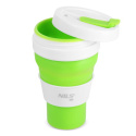 NC4103 SV.ZELENÝ SILIKÓNOVÝ SKLADACÍ HRNČEK 600ML NILS CAMP