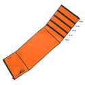 BR209 ORANŽOVÝ ZOŠTÍHĽUJÚCI BEDROVÝ PÁS HMS