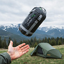 NC1705 ČIERNY/ZELENÝ ULTRALIGHT SPACIE VRECE NILS CAMP