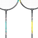 ALUMTEC 308K BADMINTONOVÝ SET WISH ČERVENÁ + MODRÁ