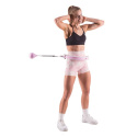 SET HHW06 RUŽOVÁ + BE163 PLUS SIZE MASÁŽNY HULA HOOP OBRUČ SO ZÁVAŽÍM A POČÍTADLOM HMS