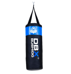 Boxovací pytel DBX BUSHIDO 80cm/30cm 15-20kg pro děti, modrý