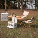 NCB4003 SIVÝ SKLADACÍ BOX S VEKOM 42L NILS CAMP