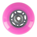 PU kolieska s ložiskami NILS EXTREME 70x24 mm ABEC 7 ružové