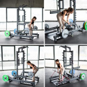 SMP01 MULTIFUNKČNÝ STOJAN S PLOŠINOU NA ZDVÍHANIE ČINIEK A HIP THRUST HMS