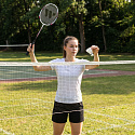STEELTEC 9 ČERVENÁ BADMINTONOVÁ RAKETA WISH