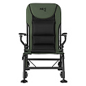 NC2703 RYBÁRSKE KRESLO S PODNOŽKOU NILS CAMP
