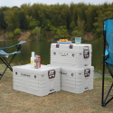 NCB4003 SIVÝ SKLADACÍ BOX S VEKOM 42L NILS CAMP