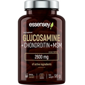 ESSENSEY Chondroitin + Glukosamin + MSM - 120 kapslí