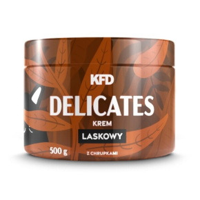 Krém KFD Delicates 500 g s příchutí lískových ořechů a kakaa s křupinkami