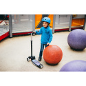 HLB1310 ČIERNA DETSKÁ TROJKOLOVÁ KOLOBEŽKA S LED NILS FUN