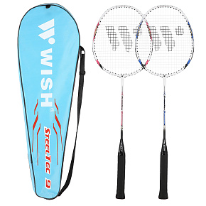 STEELTEC 9K SADA BADMINTONOVÝCH RAKET WISH STEELTEC 9K SADA BADMINTONOVÝCH RAKET WISH