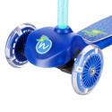 HLB001 LED MODRÁ DETSKÁ KOLOBEŽKA NILS FUN