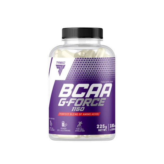 Trec BCAA G-Force - 180 kapslí po expiraci