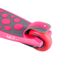 HLB02 RUŽOVÁ DETSKÁ KOLOBEŽKA NILS FUN