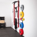 KLT22 ČERVENÝ MULTIFUNKČNÝ POSILŇOVACÍ STOJAN - POWER RACK HMS