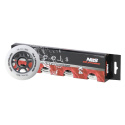 Matné kolieska NILS Extreme PU 76x24 82A, biela, 4 ks