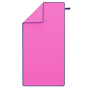 NCR13 RUŽOVÁ/TM.MODRÁ UTERÁK Z MIKROVLÁKNA NILS