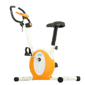 M8410 BIELO-ORANŽOVÝ MAGNETICKÝ ROTOPED ONE FITNESS