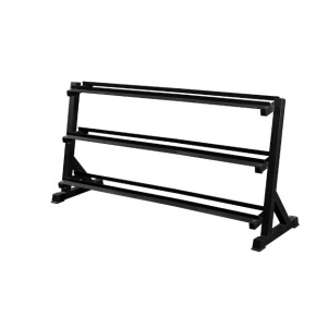 Trojposchodový stojan na jednoručné činky StrongGear Beast - 150 cm