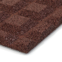 Gumová dlažba S800 V25/R15 - 50 x 50 x 2,5 cm červená