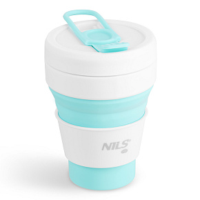 NC4103 MÁTOVÝ SILIKÓNOVÝ SKLADACÍ HRNČEK 355ML NILS CAMP