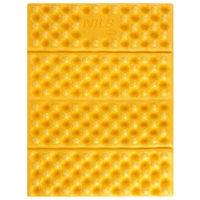 NC17105 ŽLTÉ SKLADACIE PENOVÉ SEDADLO S REFLEXNOU VRSTVOU NILS CAMP