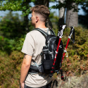 NC1950 CAVER ČIERNY TURISTICKÝ BATOH 18L NILS CAMP